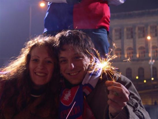 Natáčení reklamy 12.12.05